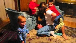 Tickle Wars Mom vs Boys