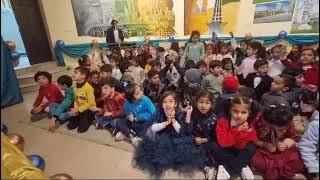 School Kids singing national song #pakistan #kidsfun #kidssong #school #montessori #peace #happiness