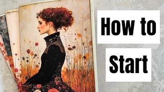 Beginners Guide to Starting a Junk Journal part 1 Selecting & Printing Tips for Beginners