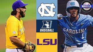 #4 North Carolina v LSU INCREDIBLE  Winner To Super Regionals  2024 College Baseball Highlights