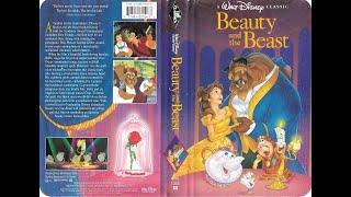 Opening & Closing To Beauty And The Beast 1992 VHS Version #3