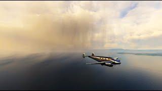Rescue Mission in the South Pacific  Microsoft Flight Simulator  Beech 18