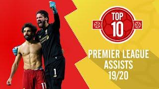 Top 10 Best Premier League assists of the 201920 season  Henderson Firmino Salah