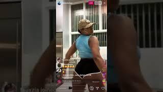 Megan Thee Stallion IG LIVE TWERK & CLAP 