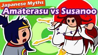 Amaterasu vs Susanoo When the Sun Disappeared  Japanese Mythology