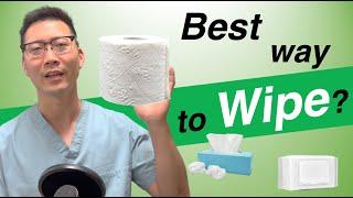 The BEST way to WIPE after pooping Treat your anus right.