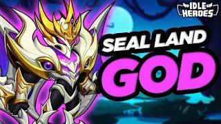 Idle Heroes - GODLY for Shadow Seal Land Giant Killer Lord of Death Azrael ft. @Wraec 