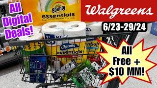 Walgreens Haul - All FREE+ $10 MM Beginner friendly digital coupon deals 623-2924