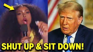 Celebrity CALLS OUT Trump ROASTS MAGA at BET Awards