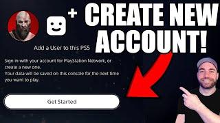 How to Create a PSN ACCOUNT ON PS5 EASY TUTORIAL 2022