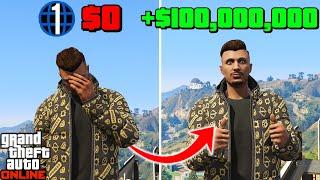 How I Made $100000000 Starting From Level 1 in GTA 5 Online  2 Hour Rags to Riches