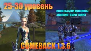 Качаемся на Comeback PW 1.3.6 пристом и танком  Классический сервер пв