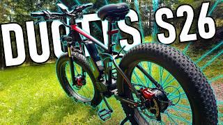 Fat tires dual motors = pure off-road fun DUOTTS S26 