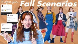 Outfits for Every Fall Occassion ft. YOUR Theme Suggestions pumpkin patch apple picking etc