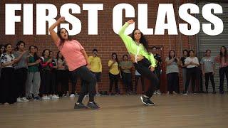 FIRST CLASS BollyFunk Dance  Chaya and Shivani  Varun Dhawan Alia Bhatt