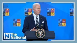 Biden mistakenly suggests Switzerland not Sweden is joining Nato