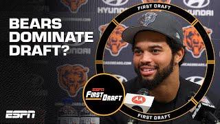 Did the Chicago Bears win the 2024 NFL Draft? + NFC North Draft Grades  First Draft 