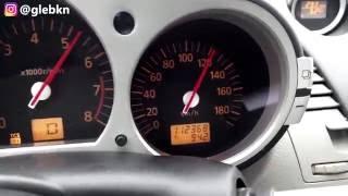 Nissan 350Z 0-150 kmh Acceleration 0-60  0-100 mph