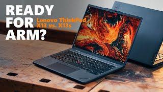 We tried an ARM-powered ThinkPad so you dont have to - Lenovo ThinkPad X13 vs. X13s Review