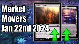 MTG Market Movers - Jan 22nd 2024 - Watch Out For These Standard Lands on the Rise Mishras Foundry