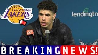 OH MY SEE WHAT LAMELO BALL SAID ABOUT PLAYING FOR THE LAKERS SHAKE THE WEB LAKERS NEWS