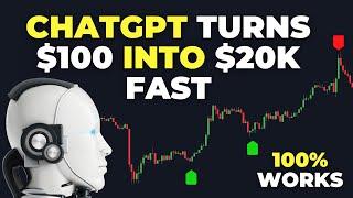ChatGPT Trading Strategy Made 19527% Profit  FULL TUTORIAL 