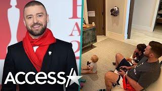 Justin Timberlake Shares First Photo of Son Phineas