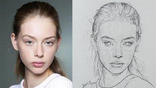 Sketching Beauty The Art of Drawing a Beautiful Girl