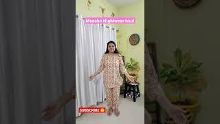 Meesho Nightwear haul Under 500  Affordable Meesho night wear  How to earn money from meesho