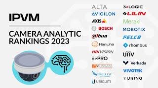 Camera Analytics Rankings 2023 - 21 Manufacturers 40 Analytics