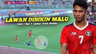 MARSELINO FERDINAN TERLALU BERKELAS DI SEA GAMES Full Skill & Goal Marselino  vs Filipina  2023