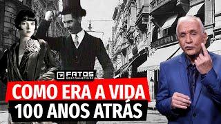 Como era o Brasil 100 anos atrás e como viviam os brasileiros nessa época