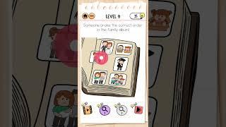 The McBrain Family Level 9 someone broke the correct order in the family album Brain Test 2