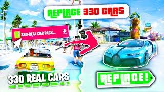 How To Install 330 Car Pack In GTA 5 - 2024 Replace All Cars In GTA 5