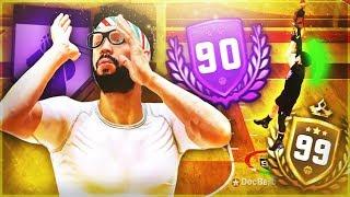 FIRST 99 OVERALL PURE POST SCORER ON 2K19 90 TO 99 OVERALL IN 1 DAY *GLITCHY* POST MOVES UNLOCKED