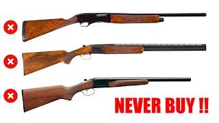 5 Shotguns I Would Never Buy and Why?