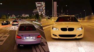 YAZILIM LI BMW E60 530D MUHTEŞEM BİR GECE  ASSETTO CORSA