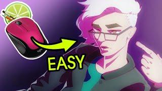 HOW TO DRAW WITH A MOUSE TUTORIAL Paint Tool SAI