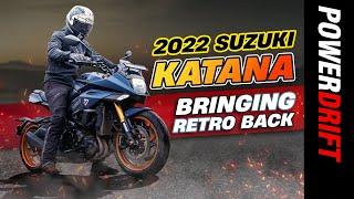 2022 Suzuki Katana  Bringing Retro Back  First Ride Review  PowerDrift