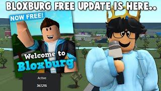 THE BLOXBURG FREE UPDATE IS NOW HERE... its a bit interesting