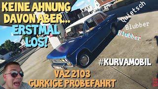 Ein richtiger Oldtimer für 750€? Taugt der noch was? VAZ 2103 Gurkencheck und erste PROBEFAHRT