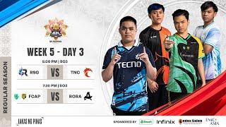  LIVE  MPL PH S14  FILIPINO - Week 5 Day 3