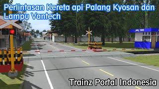 Perlintasan Kereta api Palang Kyosan dan Lampu Vantech  Trainz Portal Indonesia