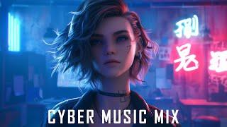 CYBER MUSIC MIX CLUB CYBERPUNK MUSIC  MIDTEMPO  ELECTRONIC  DARK CLUBBING  BACKGROUND MUSIC