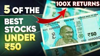 5 Multibagger Stocks जो 50 Rup. से कम पर मिल रहे है  Best Multibagger Stocks Under 50 Stock Market