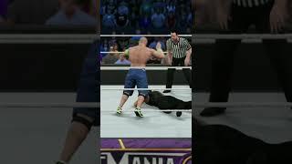 WWE 2K15 John Cena submission move#shorts #wwe