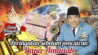 Peringatan sebelum dan menjelang pencairan Dana Amanah