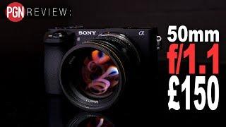 REVIEW 50mm f1.1 lens for £150 - Kamlan 50mm f1.1 lens