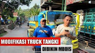 modifikasi truk tangki di irsyad putra karoseri