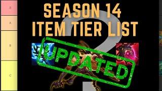 UPDATED SEASON 14 FIDDLESTICKS ITEM TIER LIST